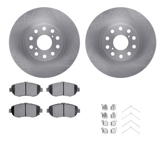 R1 Concepts® - Front Brake Kit with Optimum OE Pads