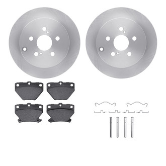 R1 Concepts® - Rear Brake Kit with Optimum OE Pads