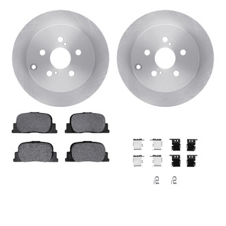 R1 Concepts® - Rear Brake Kit with Optimum OE Pads