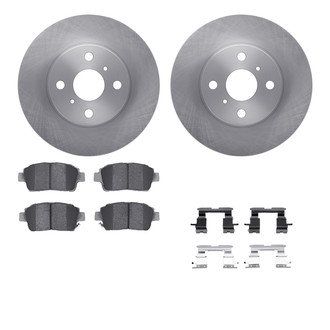 R1 Concepts® - Front Brake Kit with Optimum OE Pads