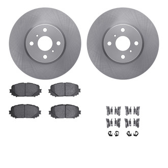 R1 Concepts® - Front Brake Kit with Optimum OE Pads