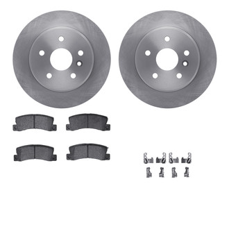 R1 Concepts® - Rear Brake Kit with Optimum OE Pads