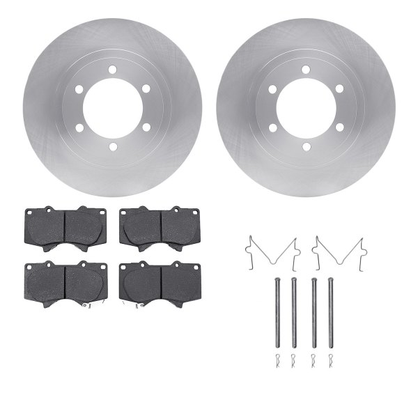  R1 Concepts® - Front Brake Kit with Optimum OE Pads