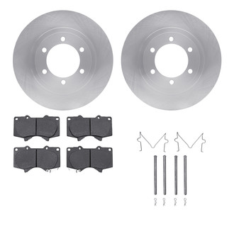 R1 Concepts® - Front Brake Kit with Optimum OE Pads