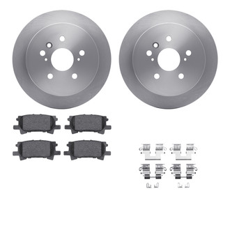 R1 Concepts® - Rear Brake Kit with Optimum OE Pads