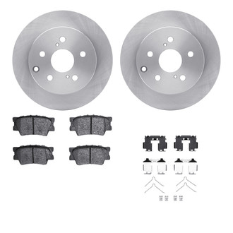 R1 Concepts® - Rear Brake Kit with Optimum OE Pads