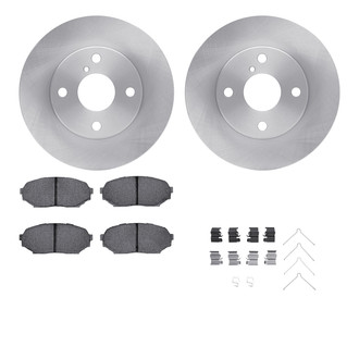 R1 Concepts® WFUH1-80067 - Front Brake Kit with Optimum OE Pads