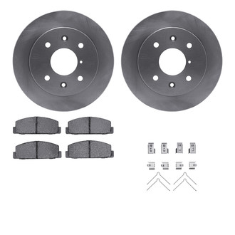 R1 Concepts® - Rear Brake Kit with Optimum OE Pads