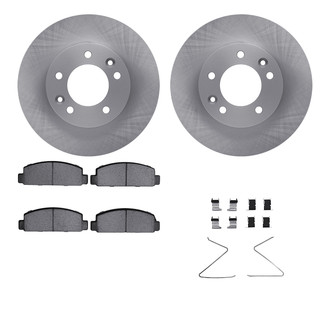 R1 Concepts® - Front Brake Kit with Optimum OE Pads