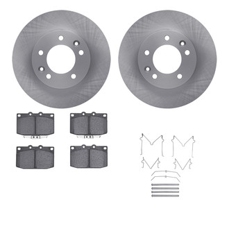 R1 Concepts® - Front Brake Kit with Optimum OE Pads