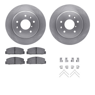 R1 Concepts® - Rear Brake Kit with Optimum OE Pads
