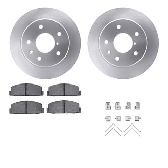 R1 Concepts® - Rear Brake Kit with Optimum OE Pads
