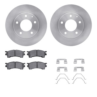 R1 Concepts® - Front Brake Kit with Optimum OE Pads