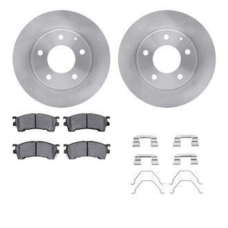 R1 Concepts® - Front Brake Kit with Optimum OE Pads