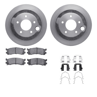 R1 Concepts® - Rear Brake Kit with Optimum OE Pads