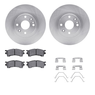 R1 Concepts® - Front Brake Kit with Optimum OE Pads