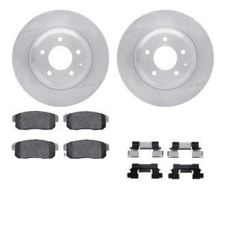 R1 Concepts® - Rear Brake Kit with Optimum OE Pads