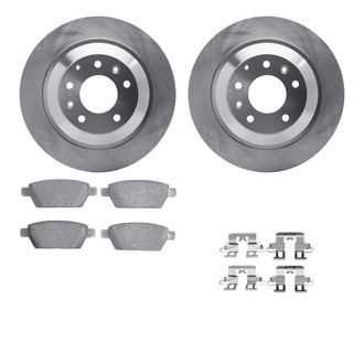 R1 Concepts® - Rear Brake Kit with Optimum OE Pads