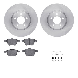 R1 Concepts® - Front Brake Kit with Optimum OE Pads