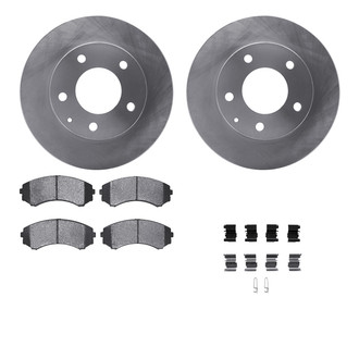 R1 Concepts® - Front Brake Kit with Optimum OE Pads