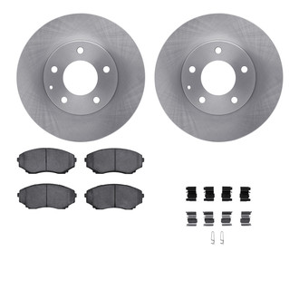 R1 Concepts® - Front Brake Kit with Optimum OE Pads