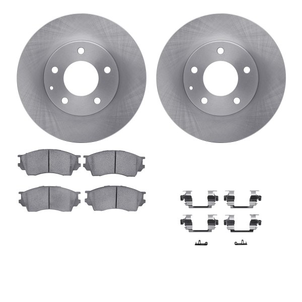  R1 Concepts® - Front Brake Kit with Optimum OE Pads