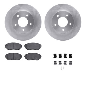 R1 Concepts® - Front Brake Kit with Optimum OE Pads