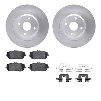 R1 Concepts® - Rear Brake Kit with Optimum OE Pads