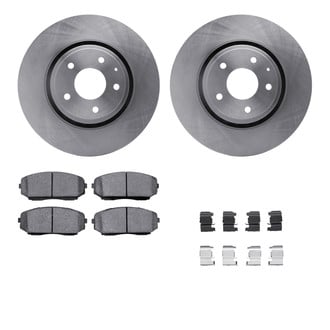 R1 Concepts® - Front Brake Kit with Optimum OE Pads