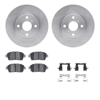 R1 Concepts® - Front Brake Kit with Optimum OE Pads