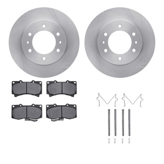 R1 Concepts® - Front Brake Kit with Optimum OE Pads