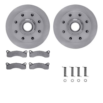 R1 Concepts® - Front Brake Kit with Optimum OE Pads