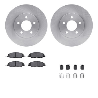 R1 Concepts® - Front Brake Kit with Optimum OE Pads