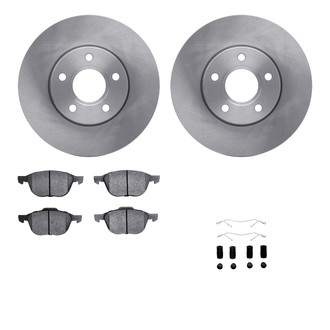 R1 Concepts® - Front Brake Kit with Optimum OE Pads