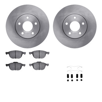 R1 Concepts® - Front Brake Kit with Optimum OE Pads