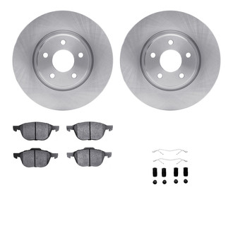 R1 Concepts® - Front Brake Kit with Optimum OE Pads