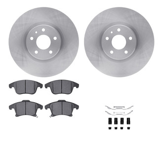 R1 Concepts® - Front Brake Kit with Optimum OE Pads