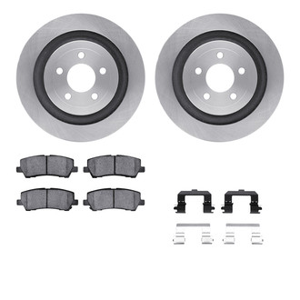 R1 Concepts® - Rear Brake Kit with Optimum OE Pads