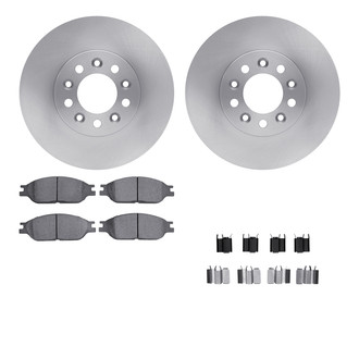 R1 Concepts® - Front Brake Kit with Optimum OE Pads