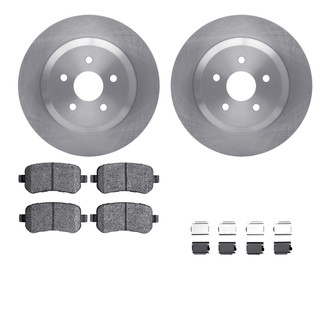 R1 Concepts® - Rear Brake Kit with Optimum OE Pads