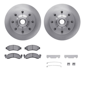 R1 Concepts® - Front Brake Kit with Optimum OE Pads
