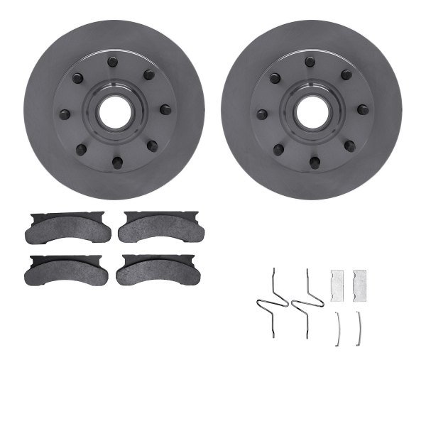  R1 Concepts® - Front Brake Kit with Optimum OE Pads