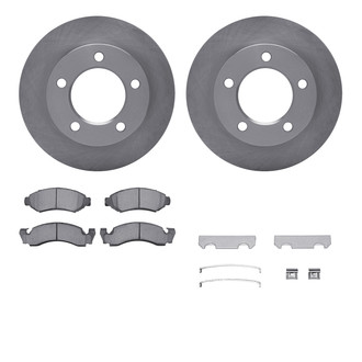 R1 Concepts® WFUH1-99275 - Front Brake Kit with Optimum OE Pads