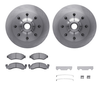 R1 Concepts® - Front Brake Kit with Optimum OE Pads