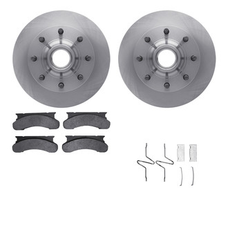 R1 Concepts® - Front Brake Kit with Optimum OE Pads