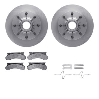 R1 Concepts® - Front Brake Kit with Optimum OE Pads