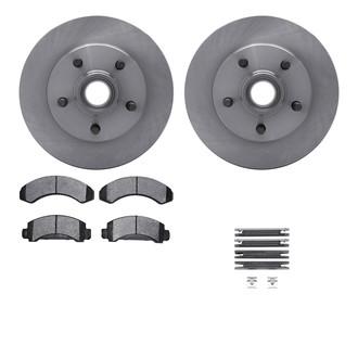 R1 Concepts® - Front Brake Kit with Optimum OE Pads