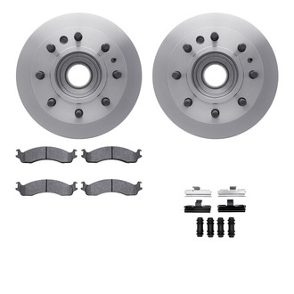 R1 Concepts® - Front Brake Kit with Optimum OE Pads