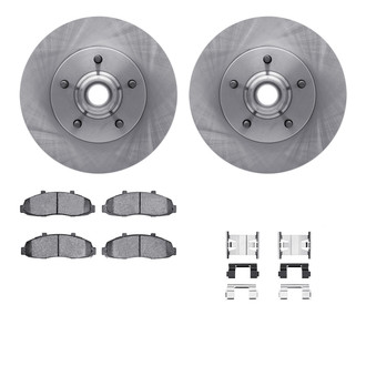R1 Concepts® - Front Brake Kit with Optimum OE Pads