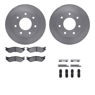 R1 Concepts® - Front Brake Kit with Optimum OE Pads